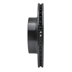 Porsche Boxster Brake Rotor (1) - Front Right - R1 Concepts - Drilled & Slotted - Black - `97-`04